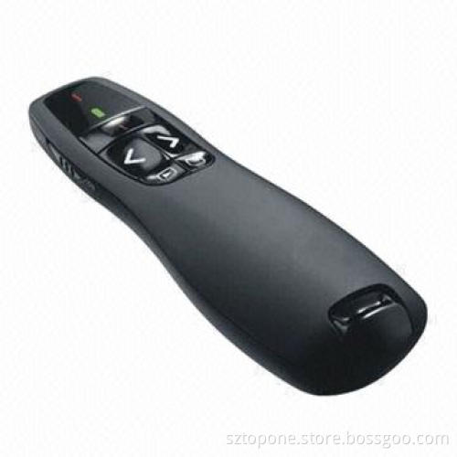 R400 Wireless Presenter with 2.4G, Built-in Slideshow Buttons